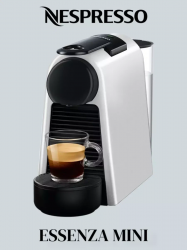 кофемашина капсульная nespresso essenza mini en 85 silver