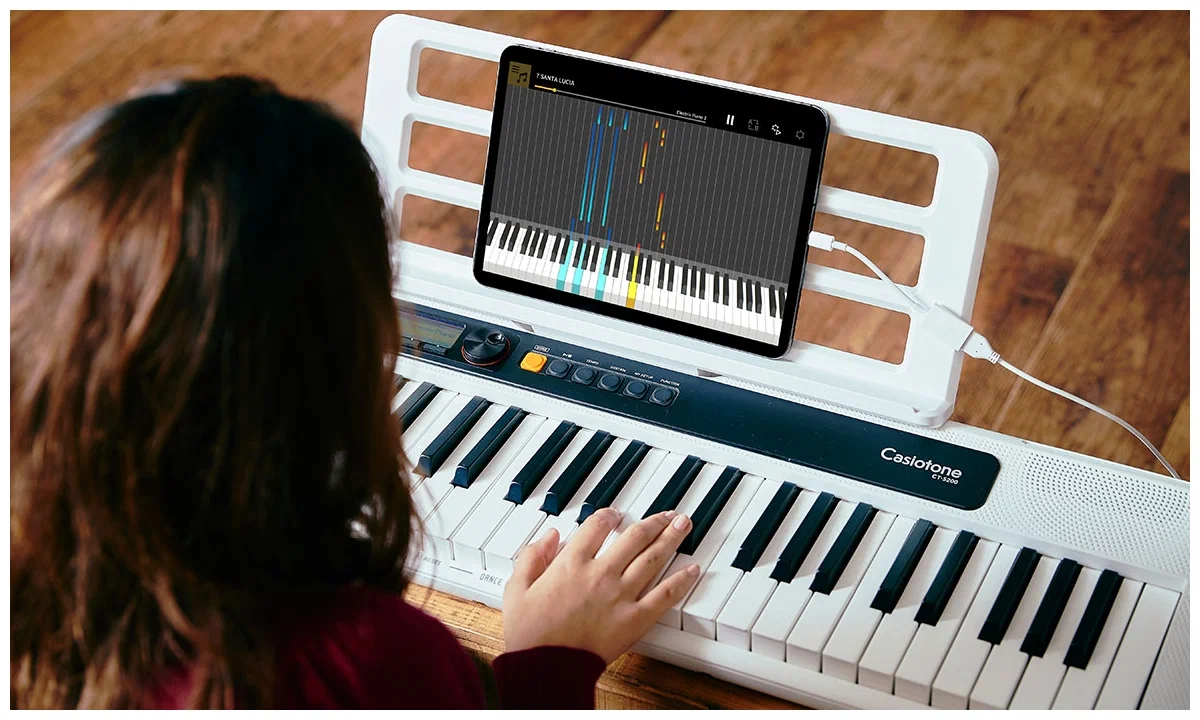 Синтезатор CASIO CT-S200 белый купить по низкой цене в Москве