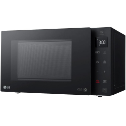 микроволновая печь lg mh6336gib, черный