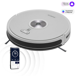робот-пылесос polaris pvcr 3200 iq home aqua, белый