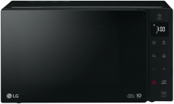 микроволновая печь lg mw25w35gis, черный