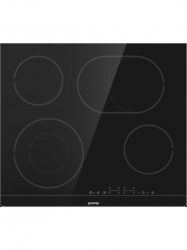 электрическая варочная панель gorenje ect 643 bsc, черный