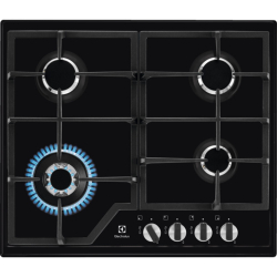 газовая варочная панель electrolux gpe 363 mb, чeрный