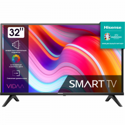 телевизор hisense 32a4k 32 дюйма смарт тв
