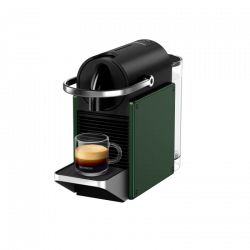 кофемашина капсульная nespresso c62 pixie dark green