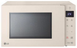 микроволновая печь lg ms2536gik, бежевый